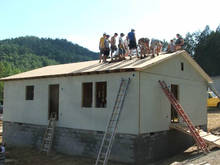 Mt. Outreach Monday: house under roof