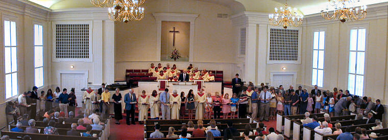 Click for a larger image of the commissioning