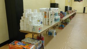 Hurricane relief donations